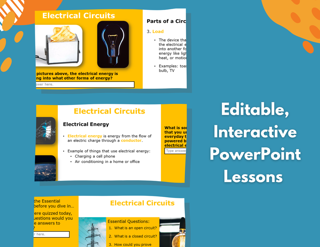 Electrical Circuits - Complete Lesson Plan - 4th Grade