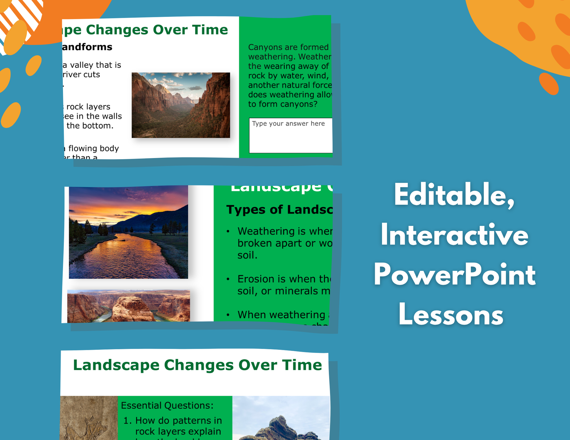 2021 TEKS 5E Lessons: 4th Grade Earth Science Bundle