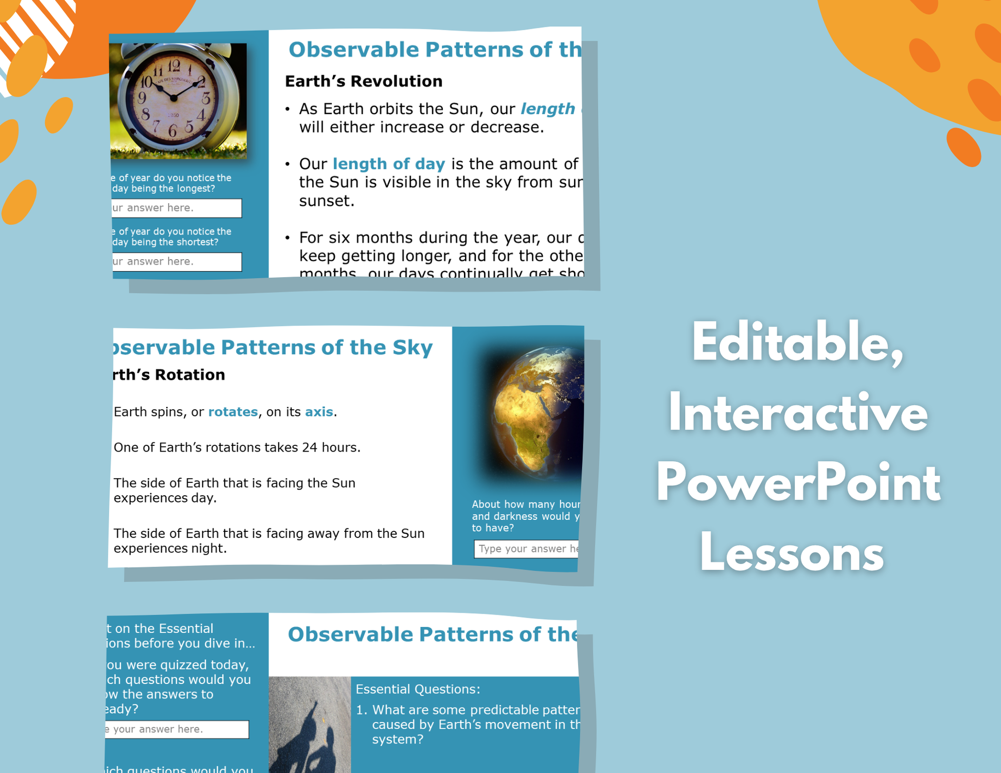 Observable Patterns of the Sky - Student-Led Station Lab - 5th Grade