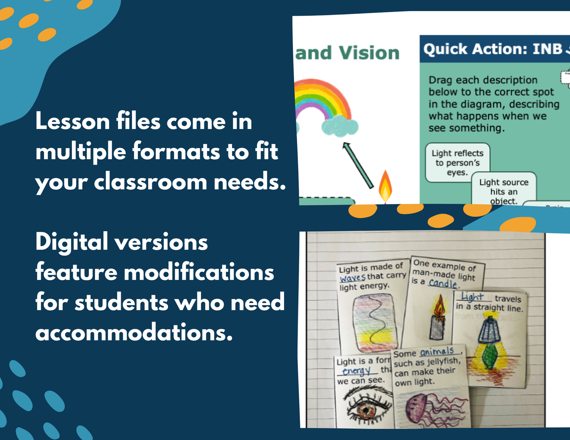 Reflecting Light & Vision - Complete Lesson Plan - NGSS 4-PS4-2 - 4th Grade
