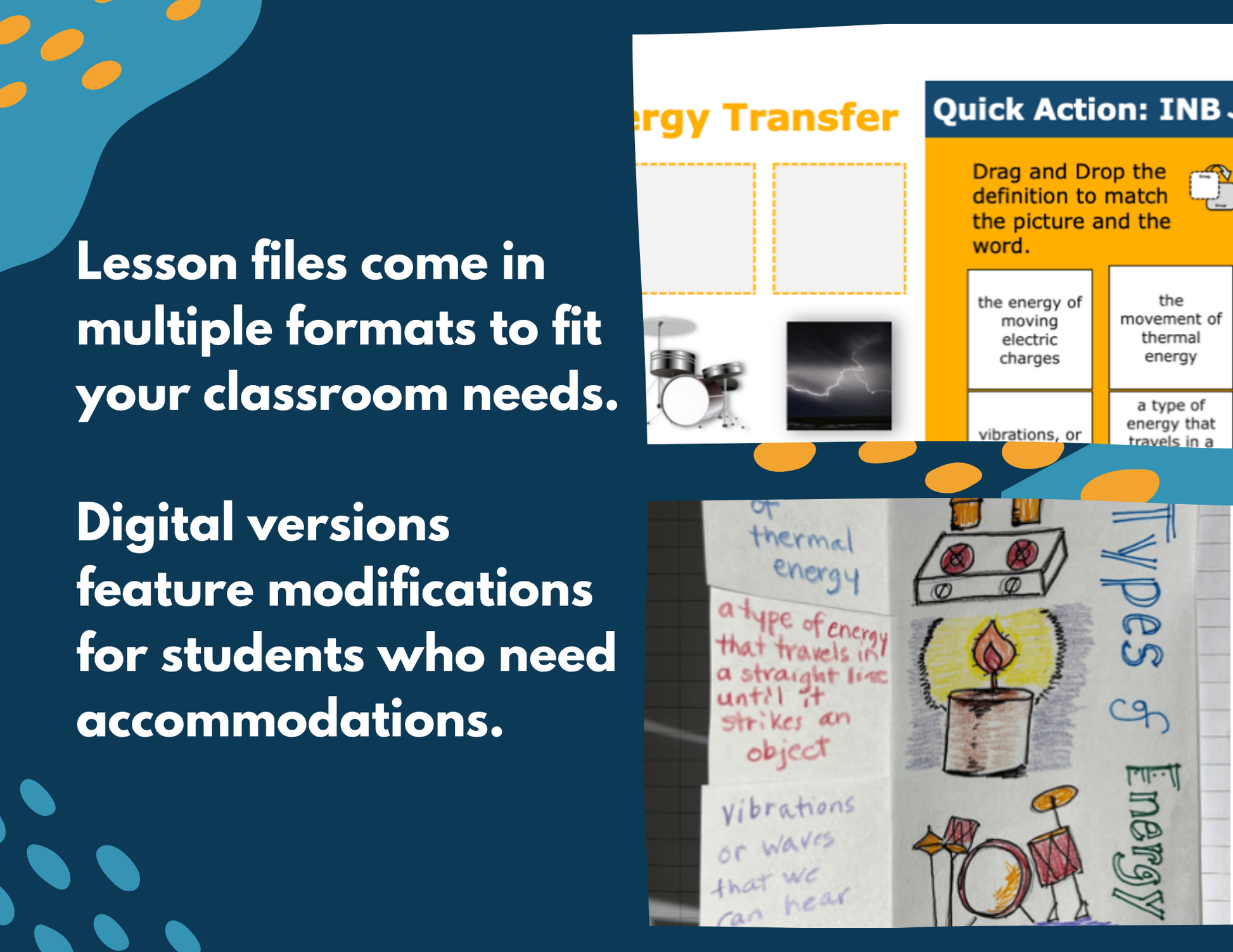 Evidence of Energy Transfer - Complete Lesson Plan - NGSS 4-PS3-2 - 4th Grade