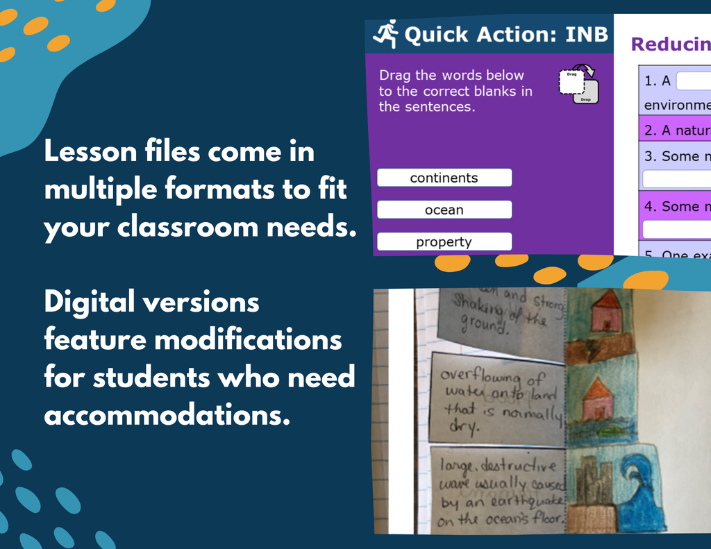 Solutions to Natural Hazards - Complete Lesson Plan - NGSS 4-ESS3-2