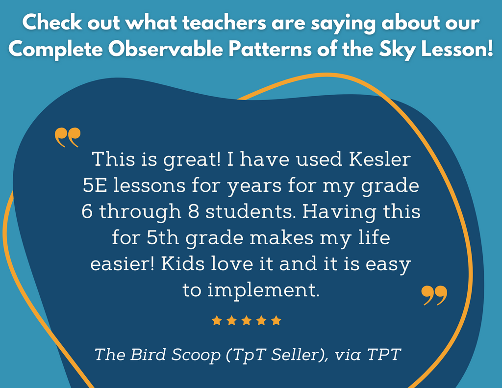 Observable Patterns of the Sky - Complete Lesson Plan - 5th Grade