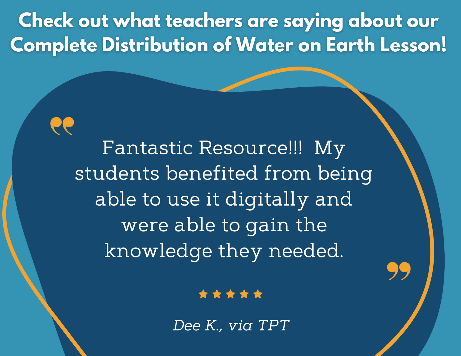 Distribution of Water on Earth - Complete Lesson Plan - 5th Grade