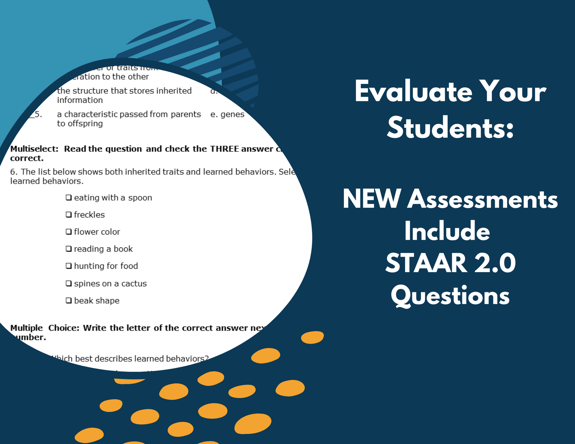 Inherited Traits & Learned Behaviors - Complete Lesson Plan - 5th Grade