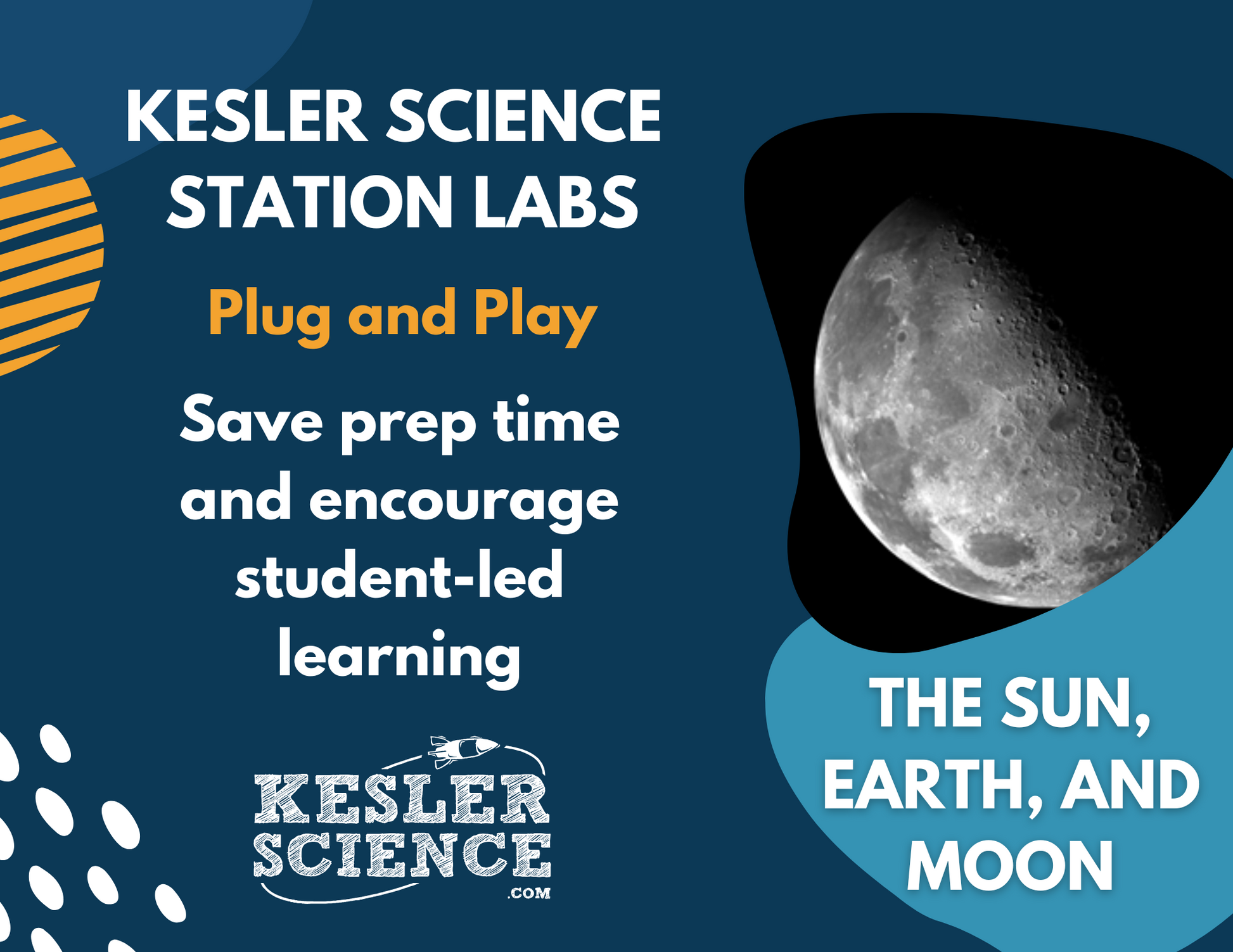Earth, Sun, & Moon - Student-Led Station Lab - 5th Grade