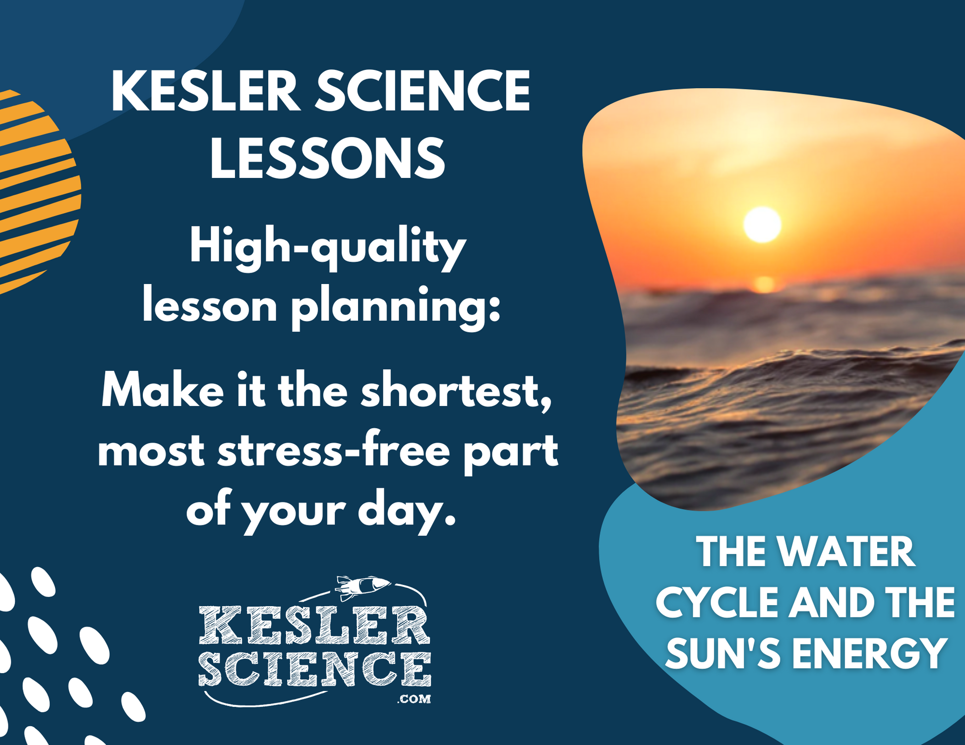 Water Cycle & The Sun's Energy - Complete Lesson Plan - 4th Grade