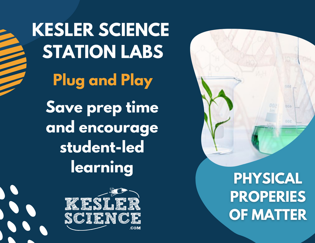 Physical Properties of Matter - Student-Led Station Lab - 4th Grade