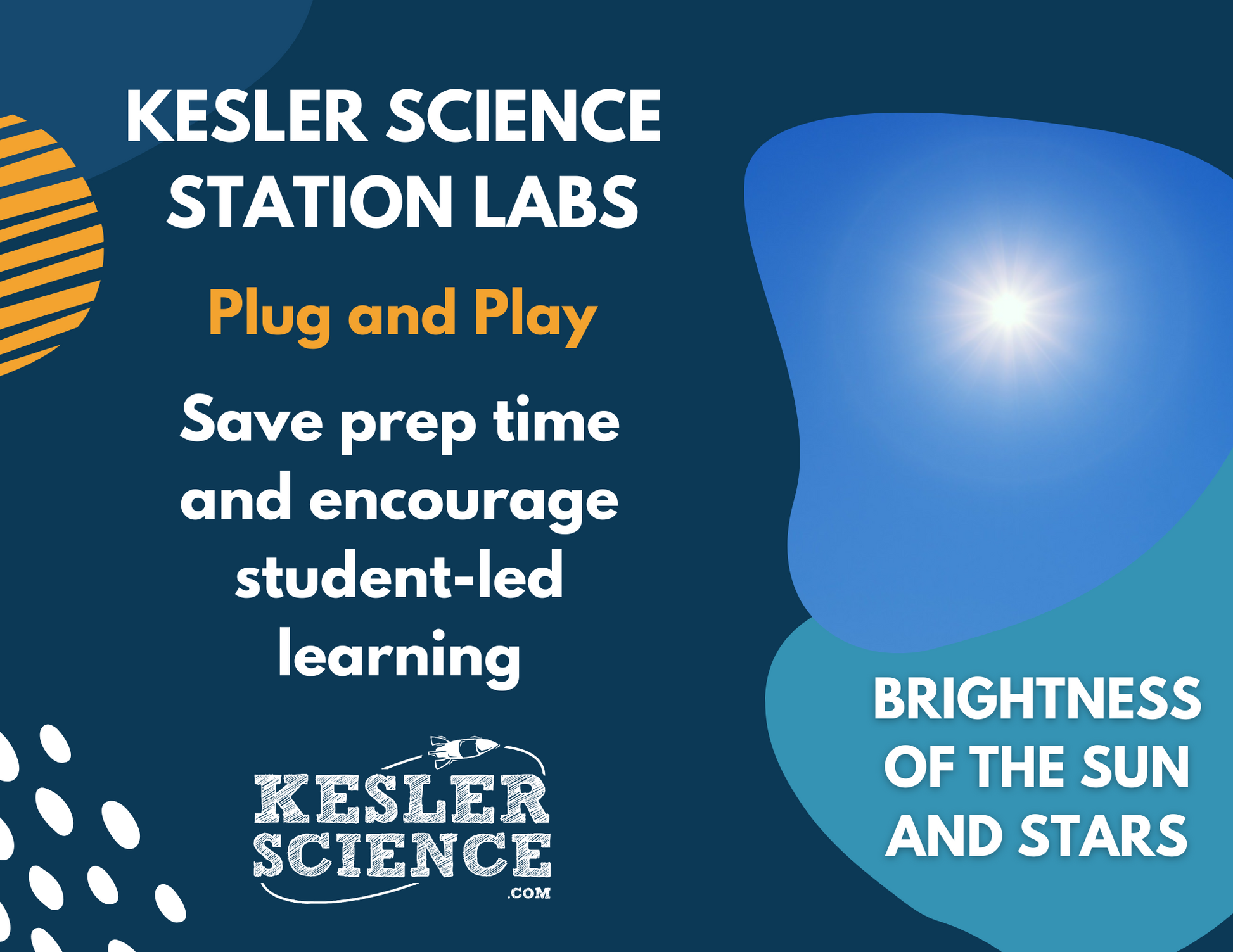 Brightness of the Sun & Stars - Student-Led Station Lab - 5th Grade