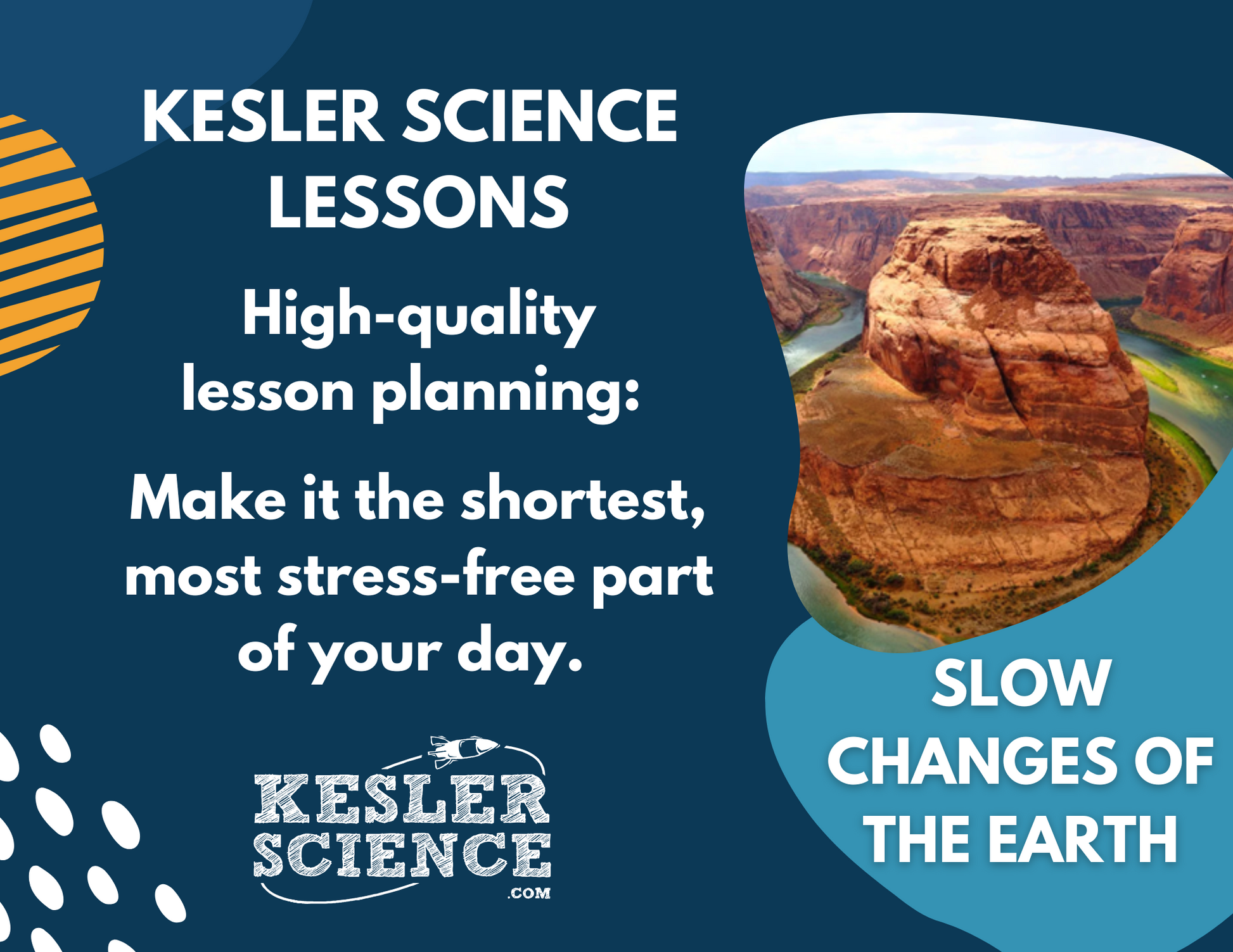 Slow Changes of the Earth - Complete Lesson Plan - 4th Grade