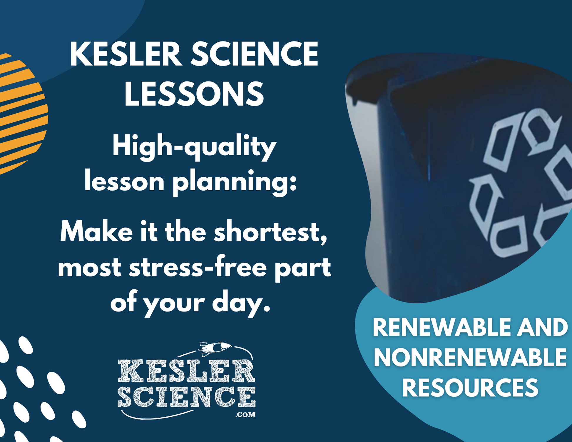 Renewable & Nonrenewable Resources - Complete Lesson Plan - 4th Grade