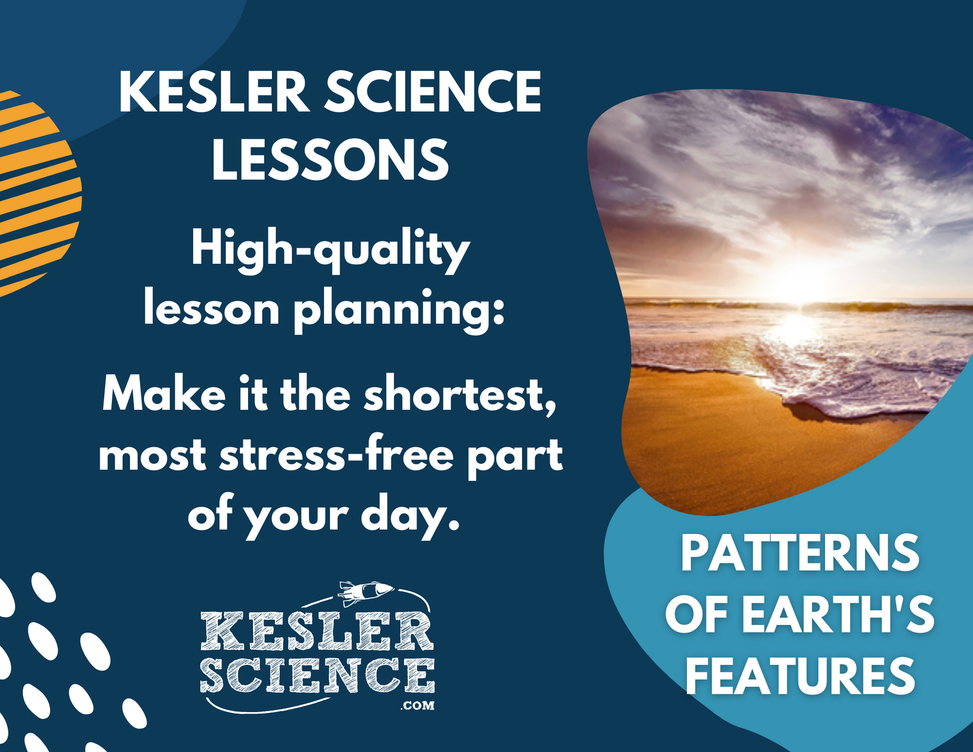 Patterns of Earth's Features - Complete Lesson Plan - 4th Grade