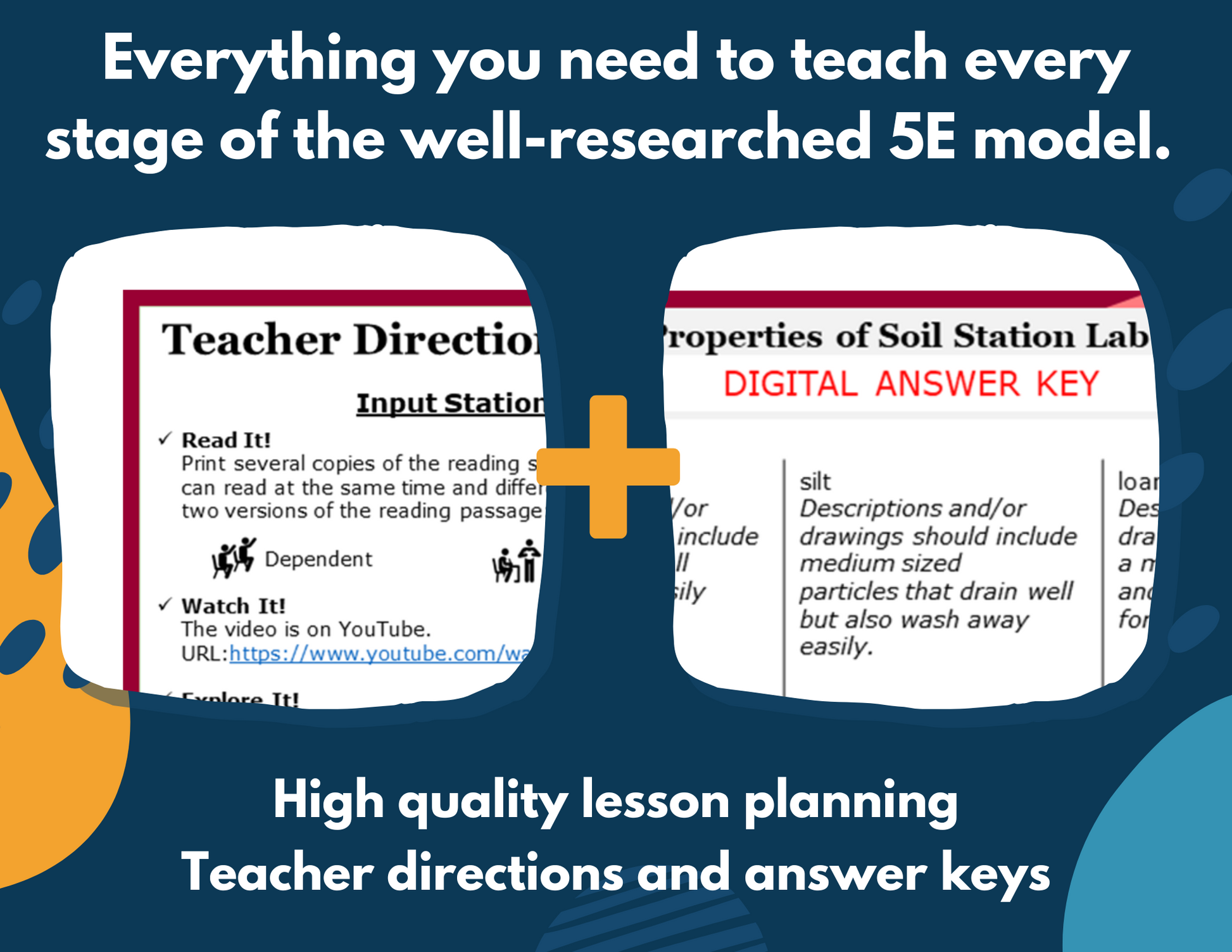 Properties of Soil - Complete Lesson Plan - 4th Grade