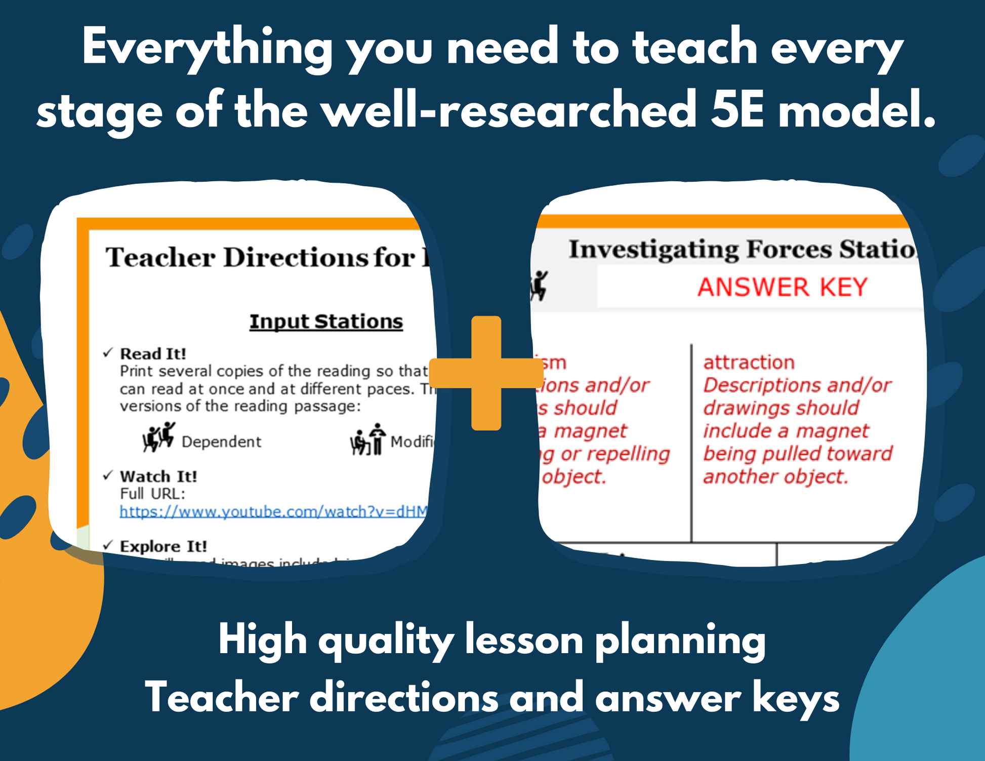 Investigating Forces - Complete Lesson Plan - 4th Grade