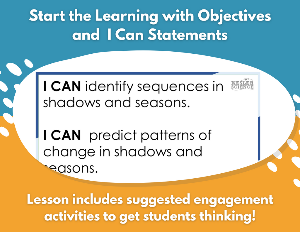 Patterns of Change - Shadows & Seasons - Complete Lesson Plan - 4th Grade