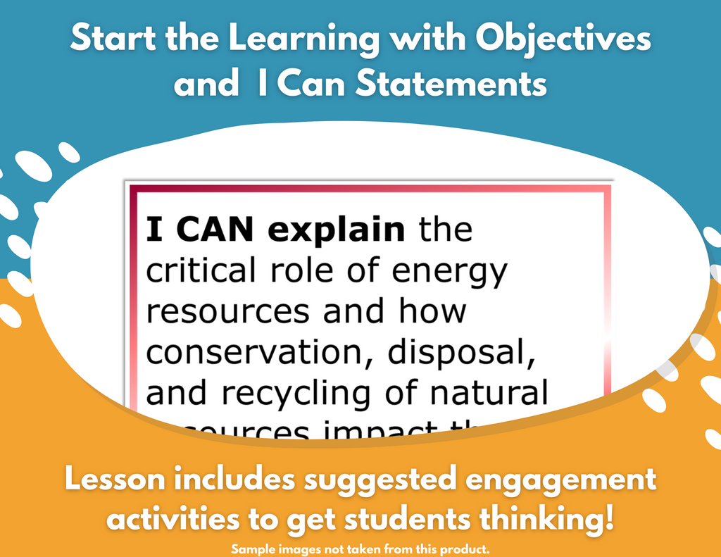 Compare Earth's Resources Complete Science Lesson - Grade 4, New TEKS 4.11A