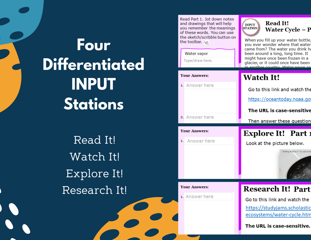 Weather & Climate - Student-Led Station Lab - 5th Grade