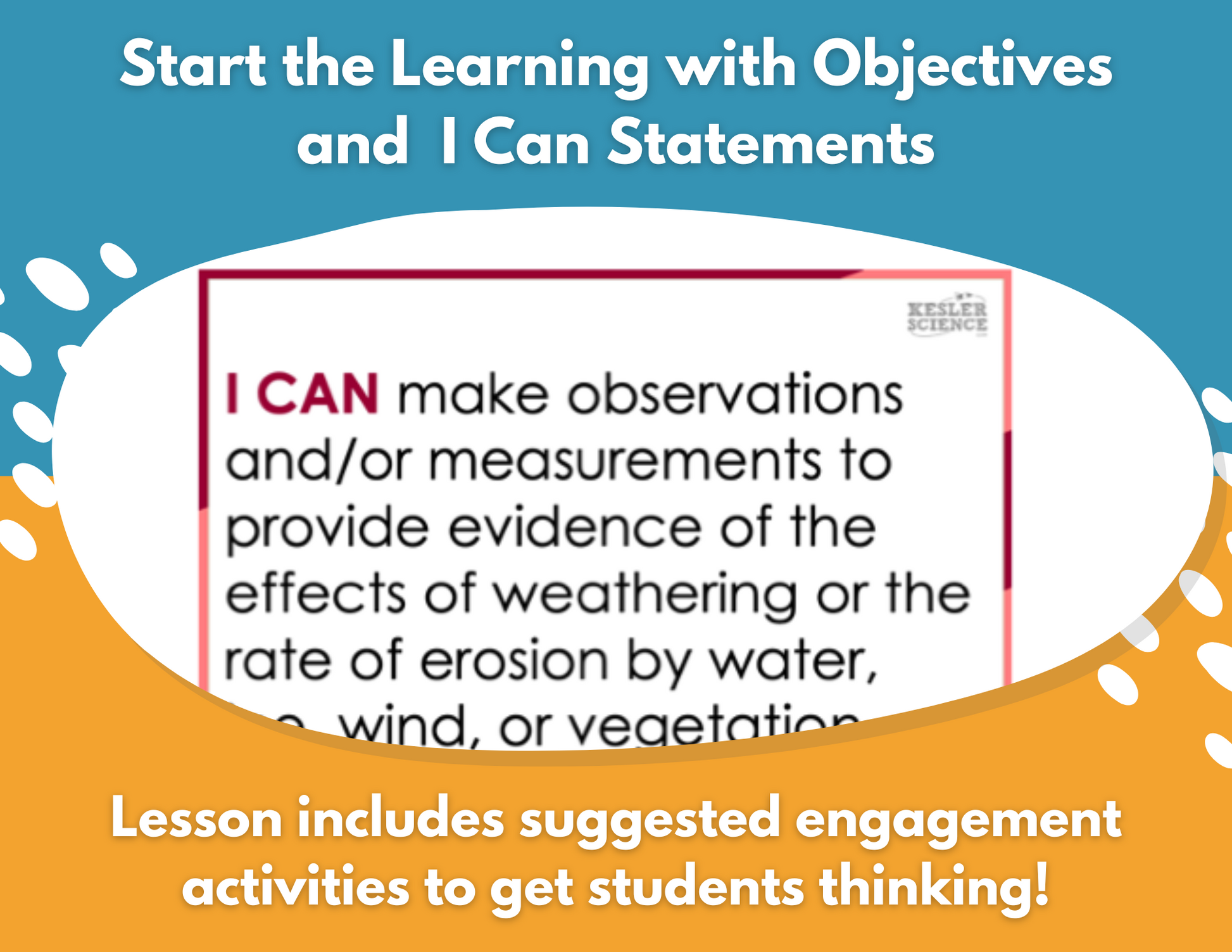 Weathering & Rate of Erosion - Complete Lesson Plan - NGSS 4-ESS2-1 - 4th Grade