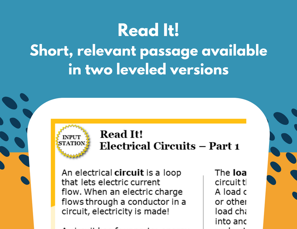 Electrical Circuits - Student-Led Station Lab - 4th Grade