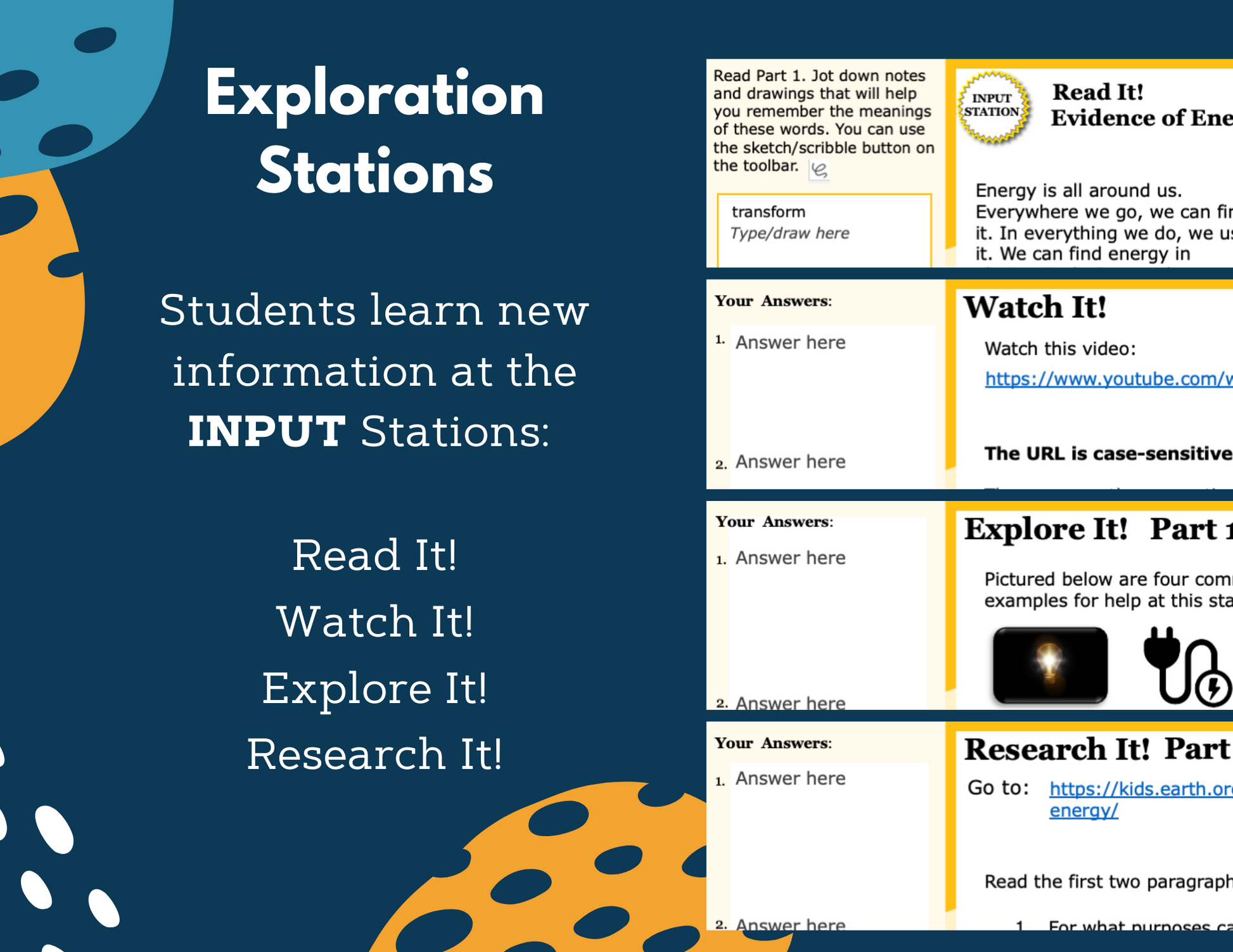 Evidence of Energy Transfer - Complete Lesson Plan - NGSS 4-PS3-2 - 4th Grade