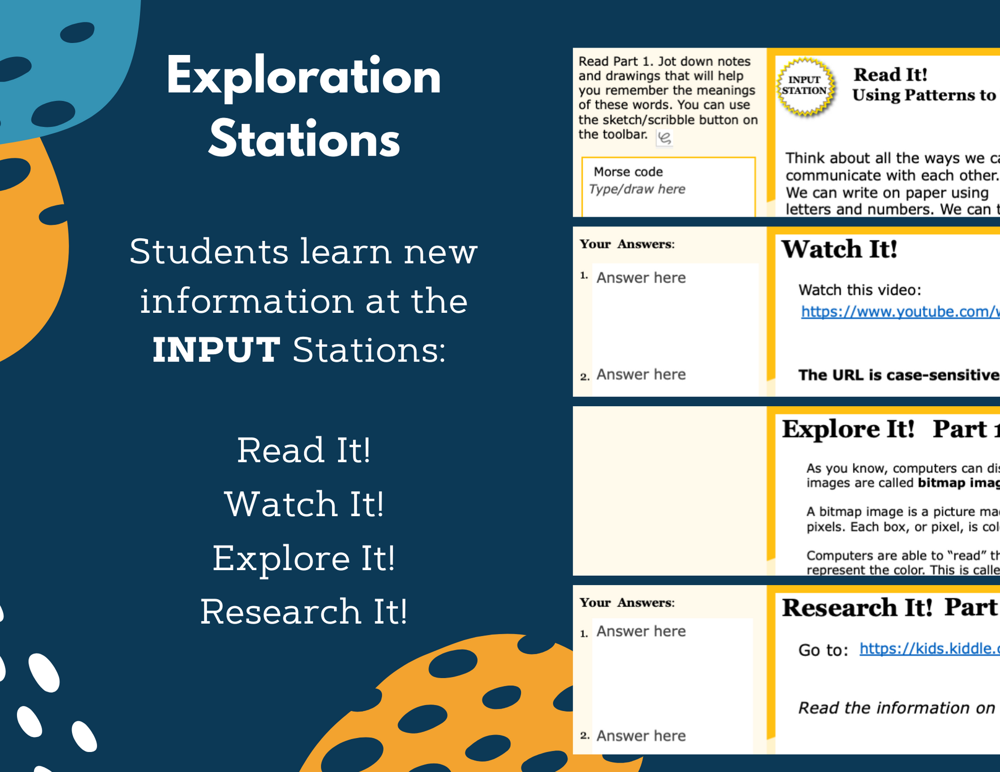 Using Patterns to Transfer Information - Complete Lesson Plan - NGSS 4-PS4-3