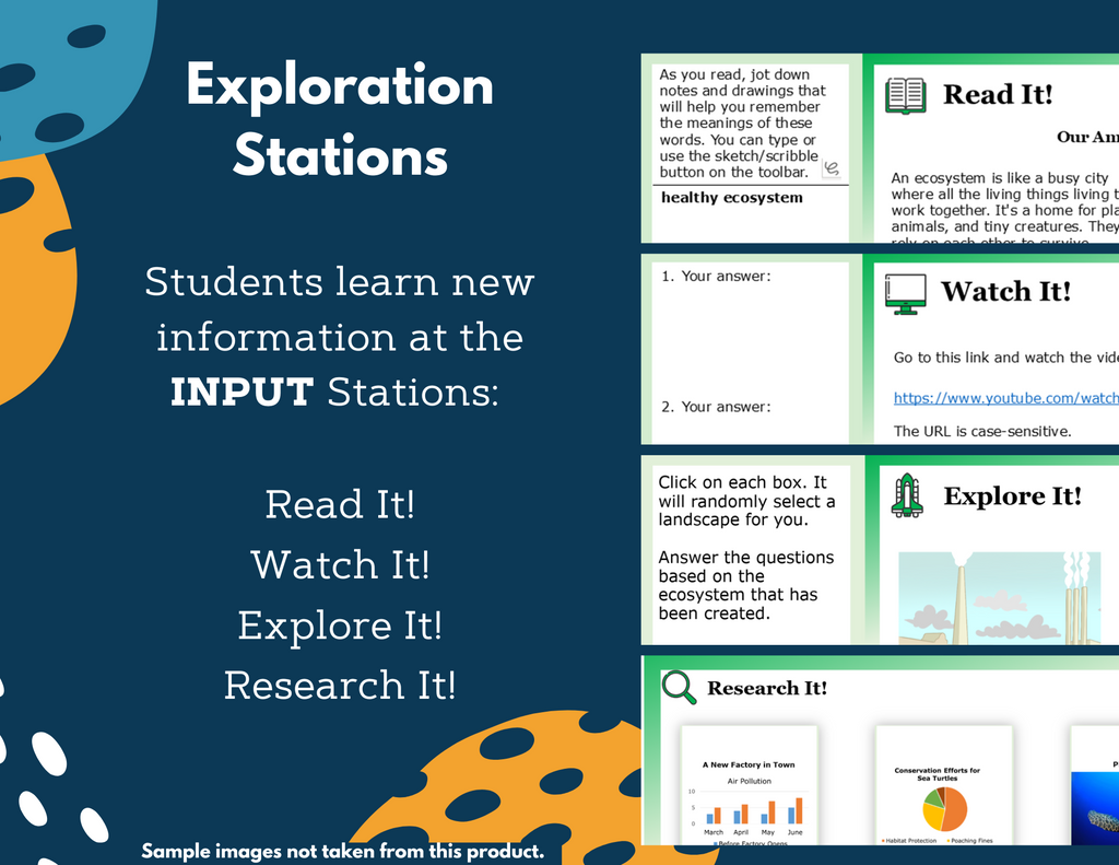 Predicting Changes in Ecosystems Complete Science Lesson - Gr 5, New TEKS 5.12B