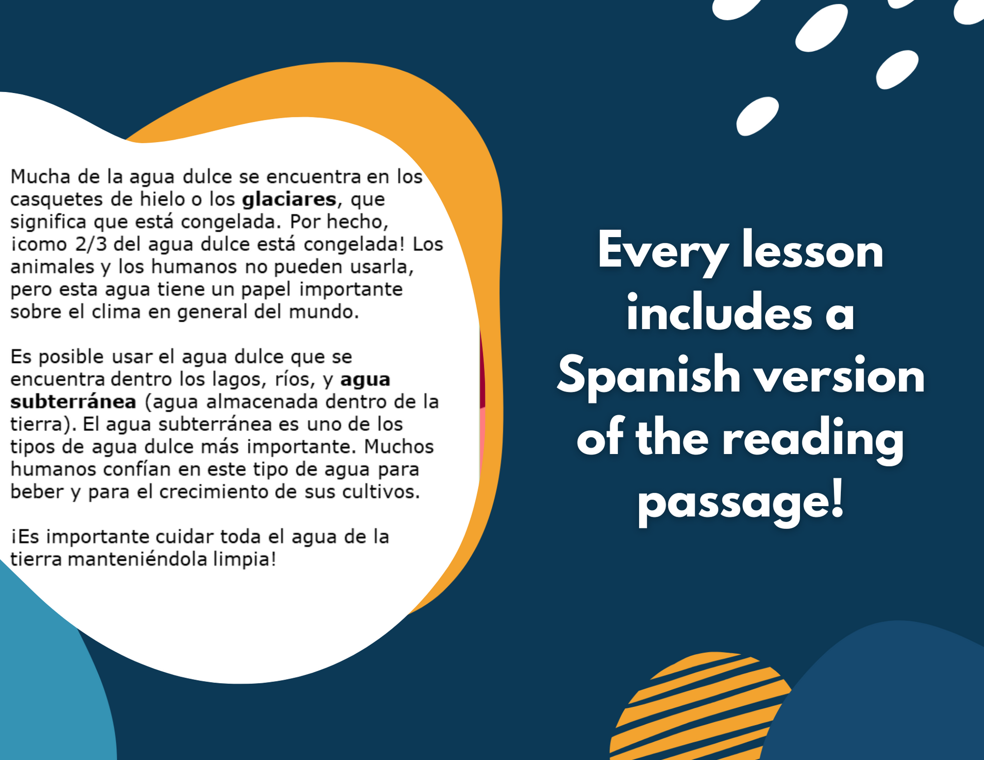 Distribution of Water on Earth - Complete Lesson Plan - 5th Grade