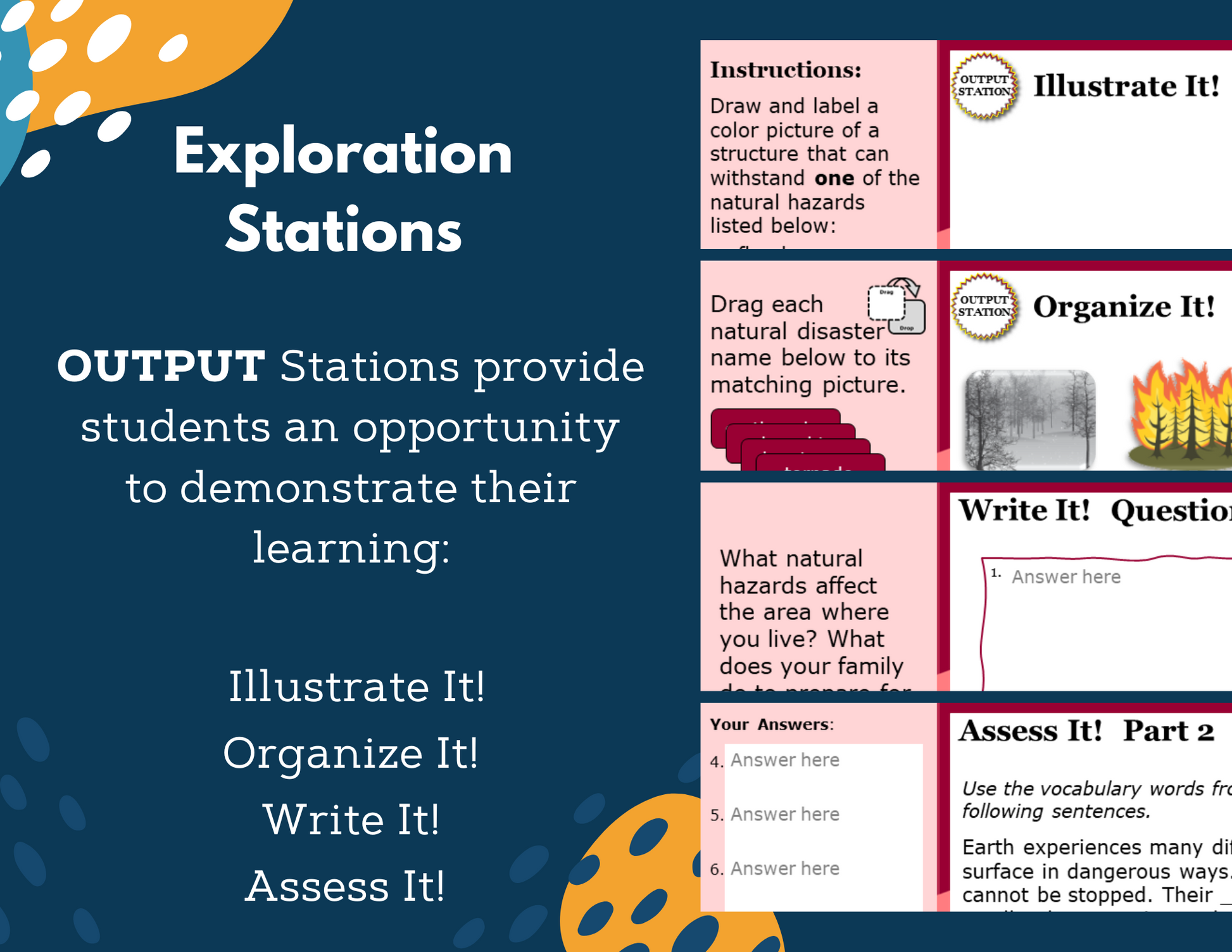 Solutions to Natural Hazards - Complete Lesson Plan - NGSS 4-ESS3-2