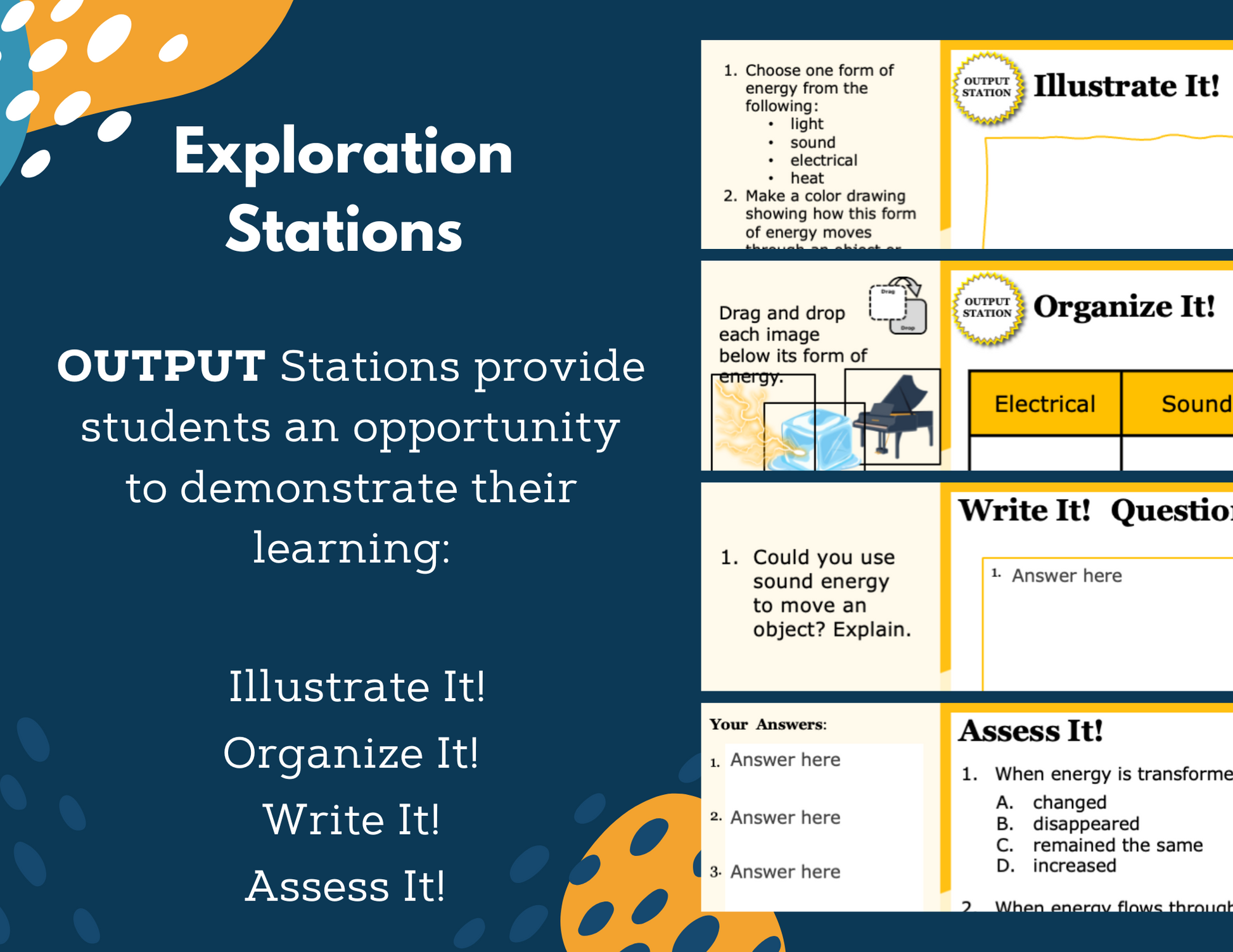 Evidence of Energy Transfer - Complete Lesson Plan - NGSS 4-PS3-2 - 4th Grade