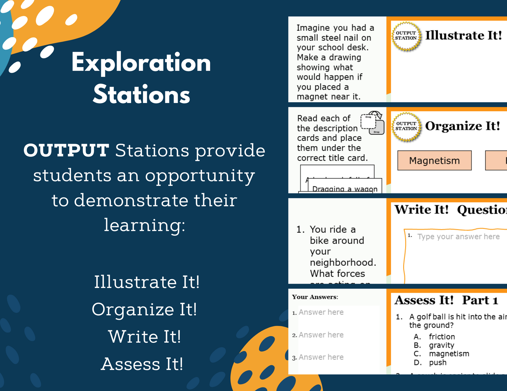 Investigating Forces - Complete Lesson Plan - 4th Grade