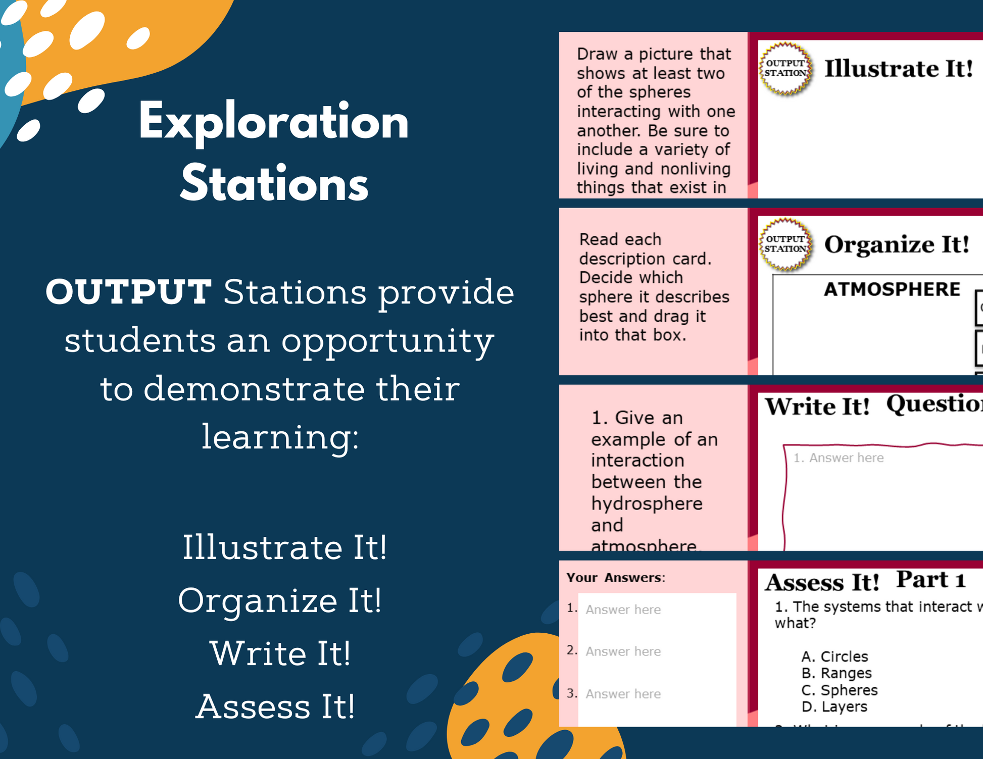 Earth's Spheres - Complete Lesson Plan - 5th Grade