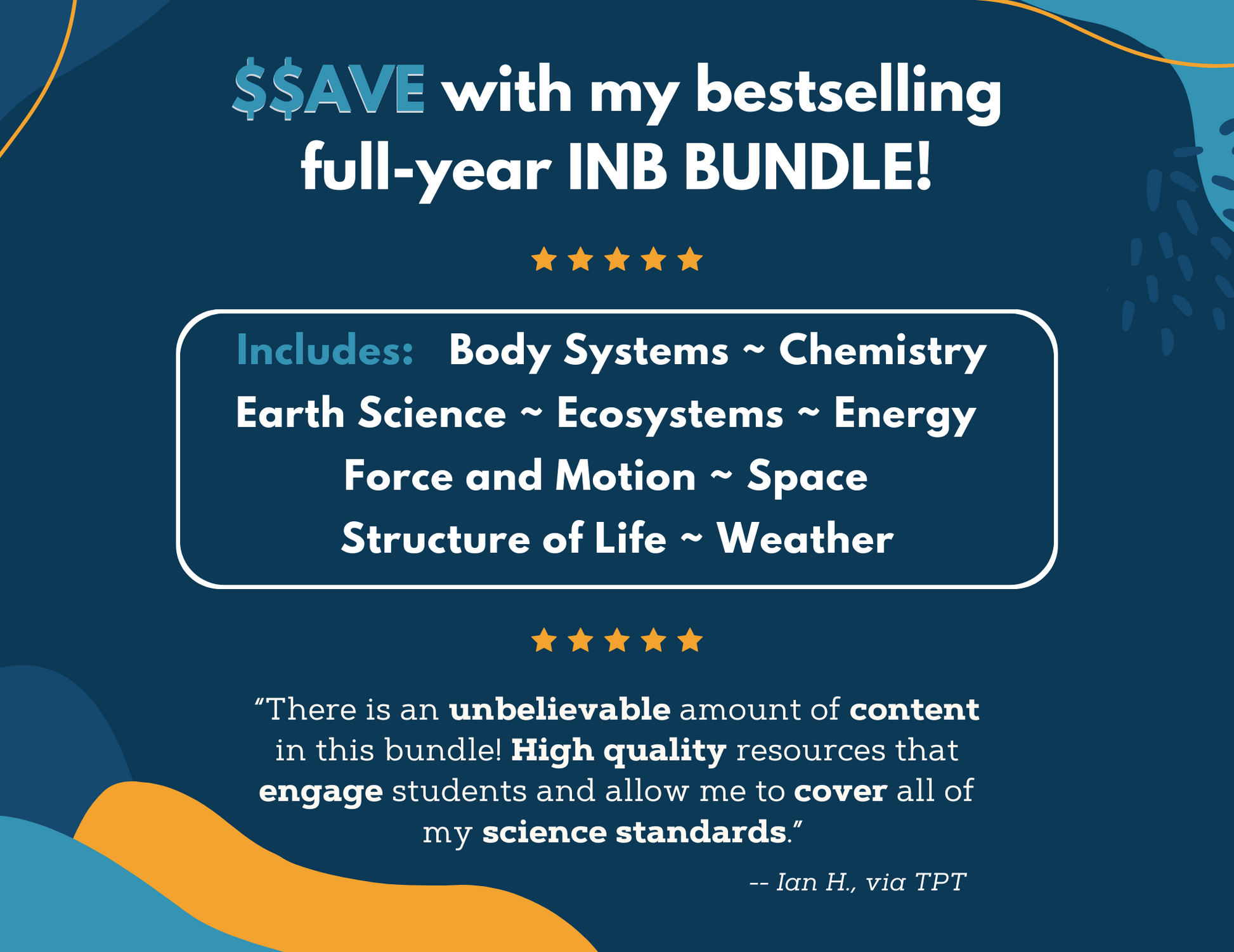 Ecosystems Interactive Notebook Pages - Digital & Print INB - MS 6-8