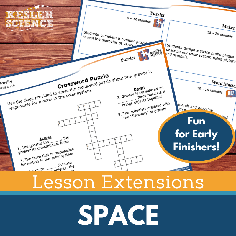 Lesson Extensions: Space