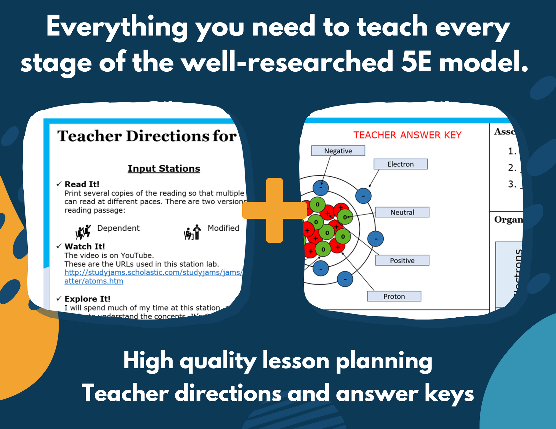 Atoms Complete Lesson Plan - MS