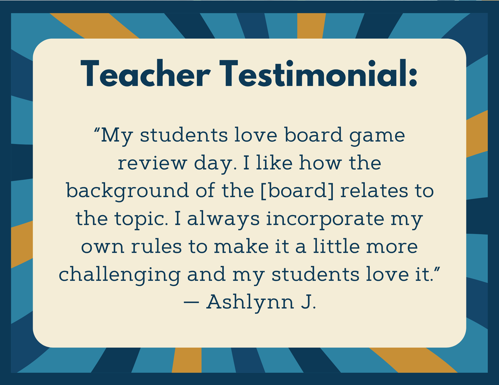 Chemistry-themed Game Board - Editable Cards