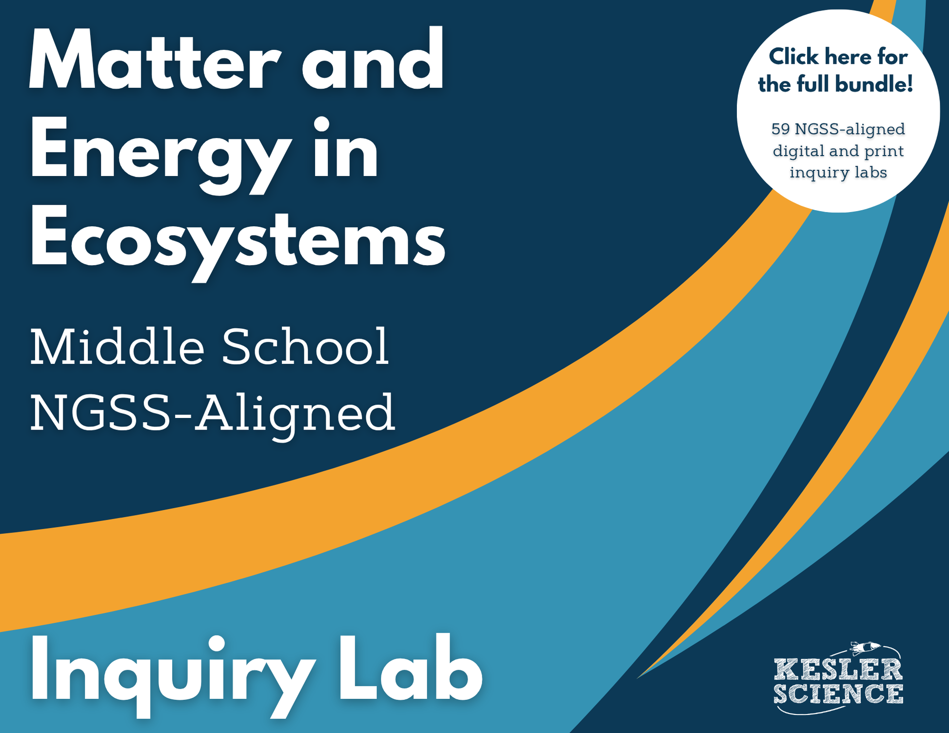 Matter & Energy in Ecosystems Digital Inquiry Lab - NGSS MS LS2-3