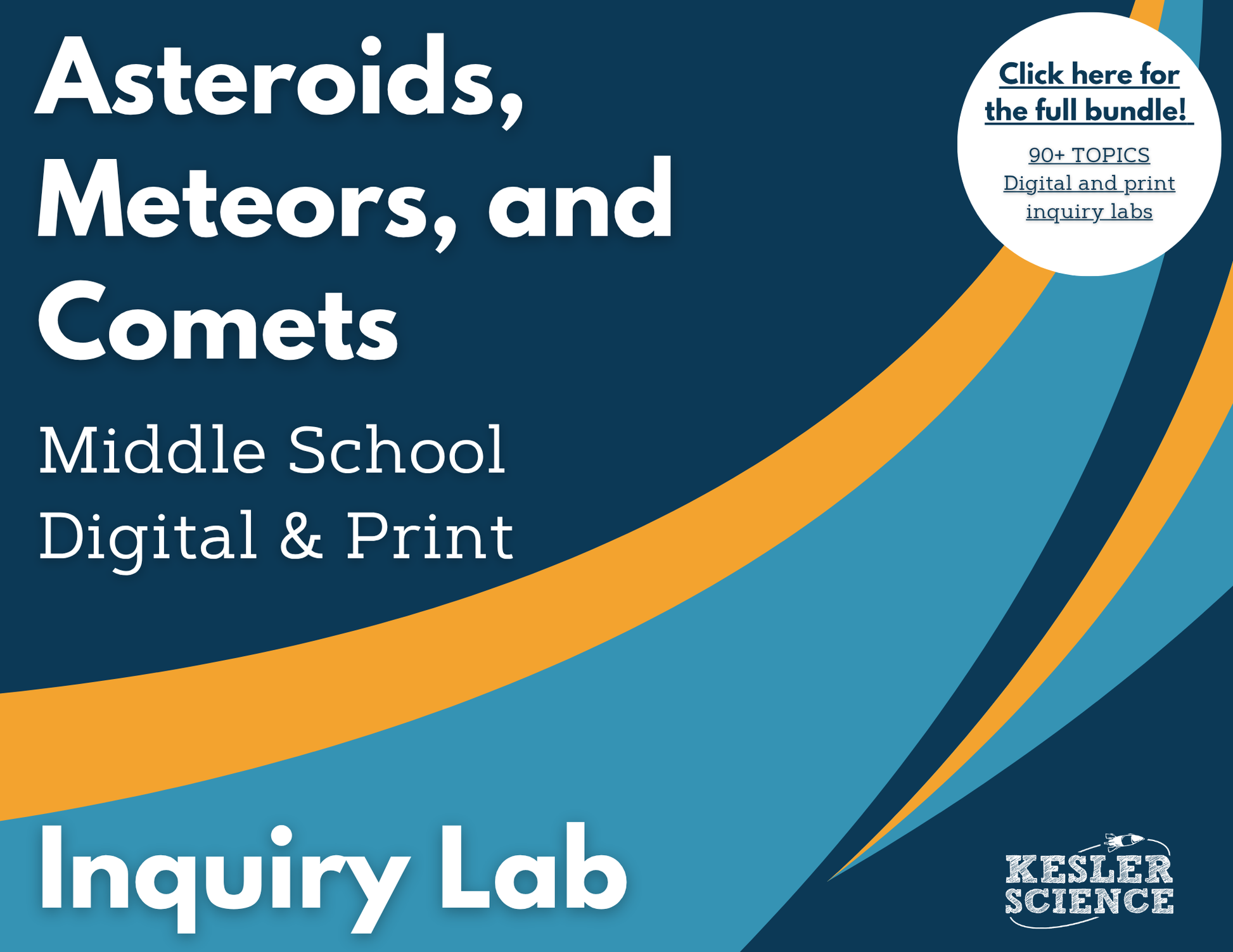 Asteroids, Meteors, & Comets Digital Inquiry Lab - MS 6-8