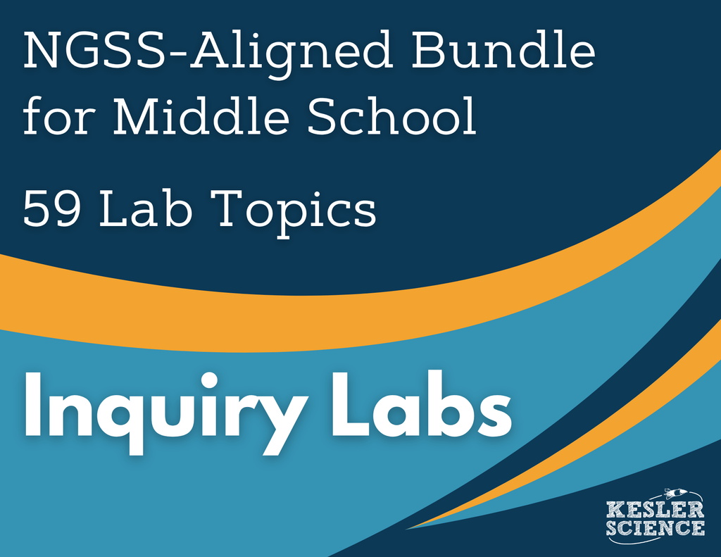 NGSS Digital Inquiry Labs Bundle - Grades 6-8