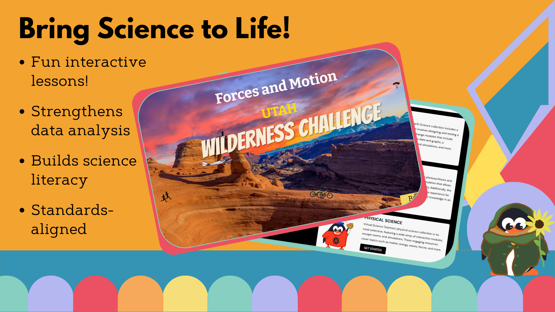 Force & Motion Challenge - Worksheet with Crossword - VST