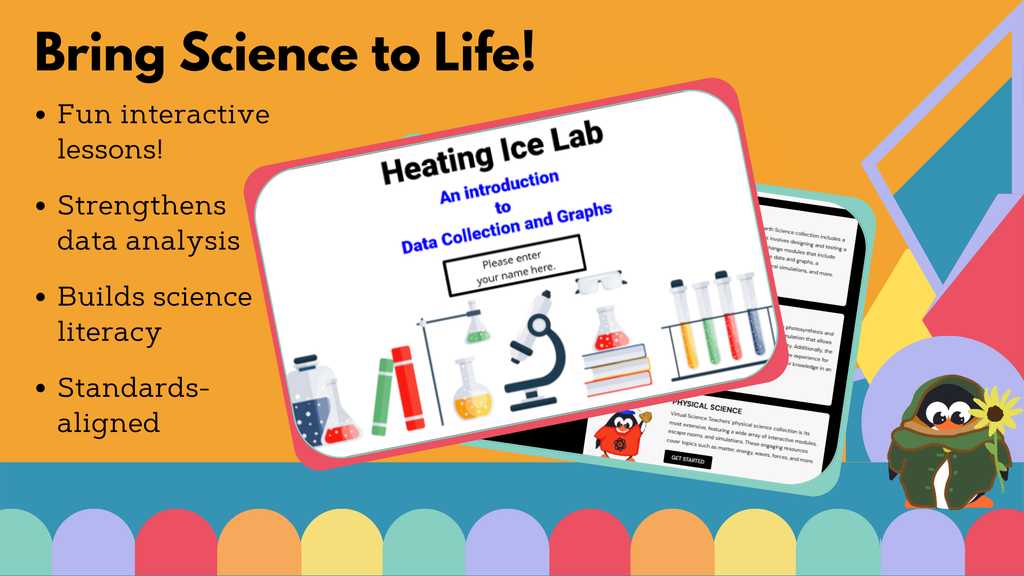 Virtual Ice Heating Lab & Graphing - VST