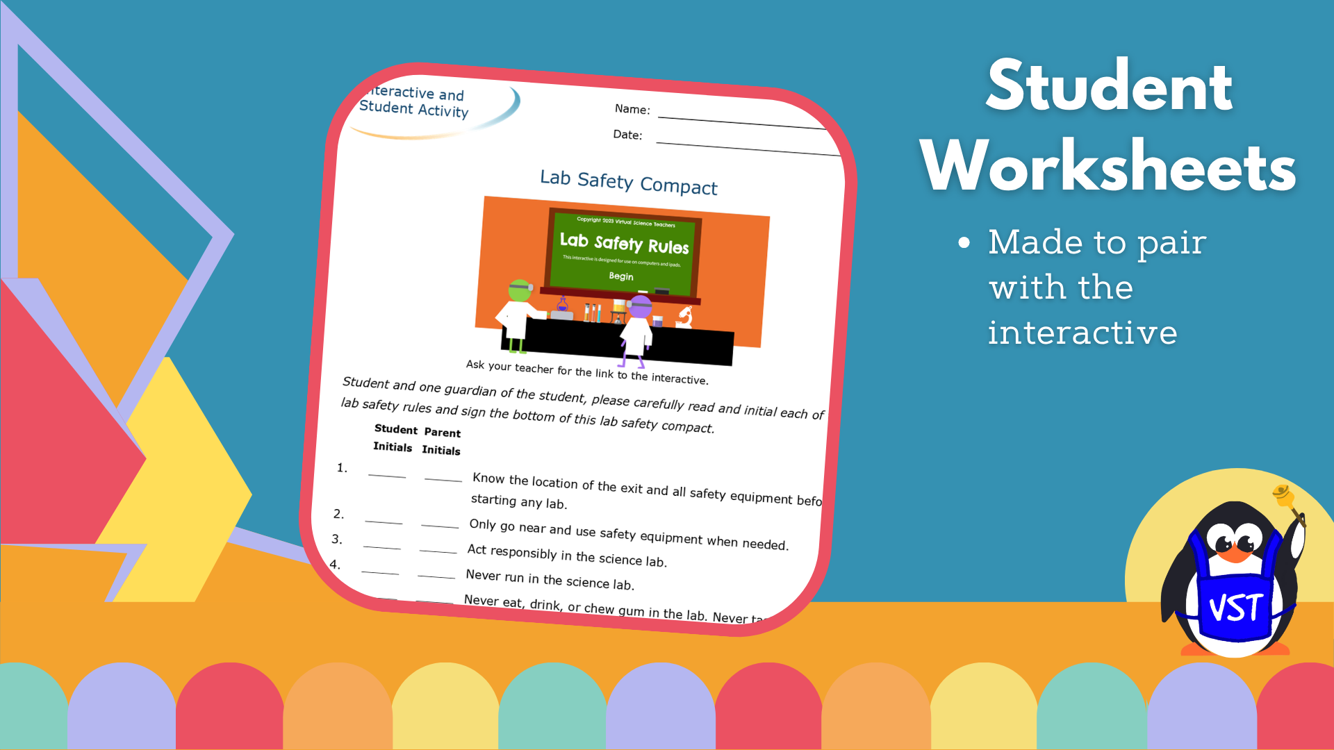 Lab Safety Compact & Crossword - VST