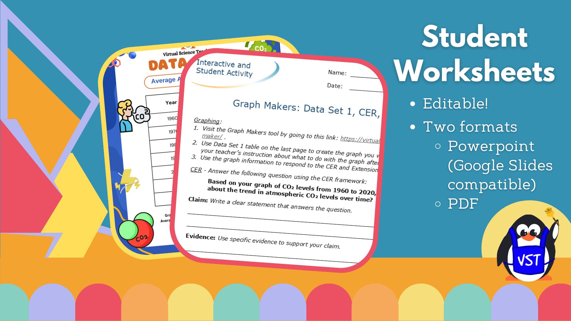Graph Makers with Data Sets & CER - VST
