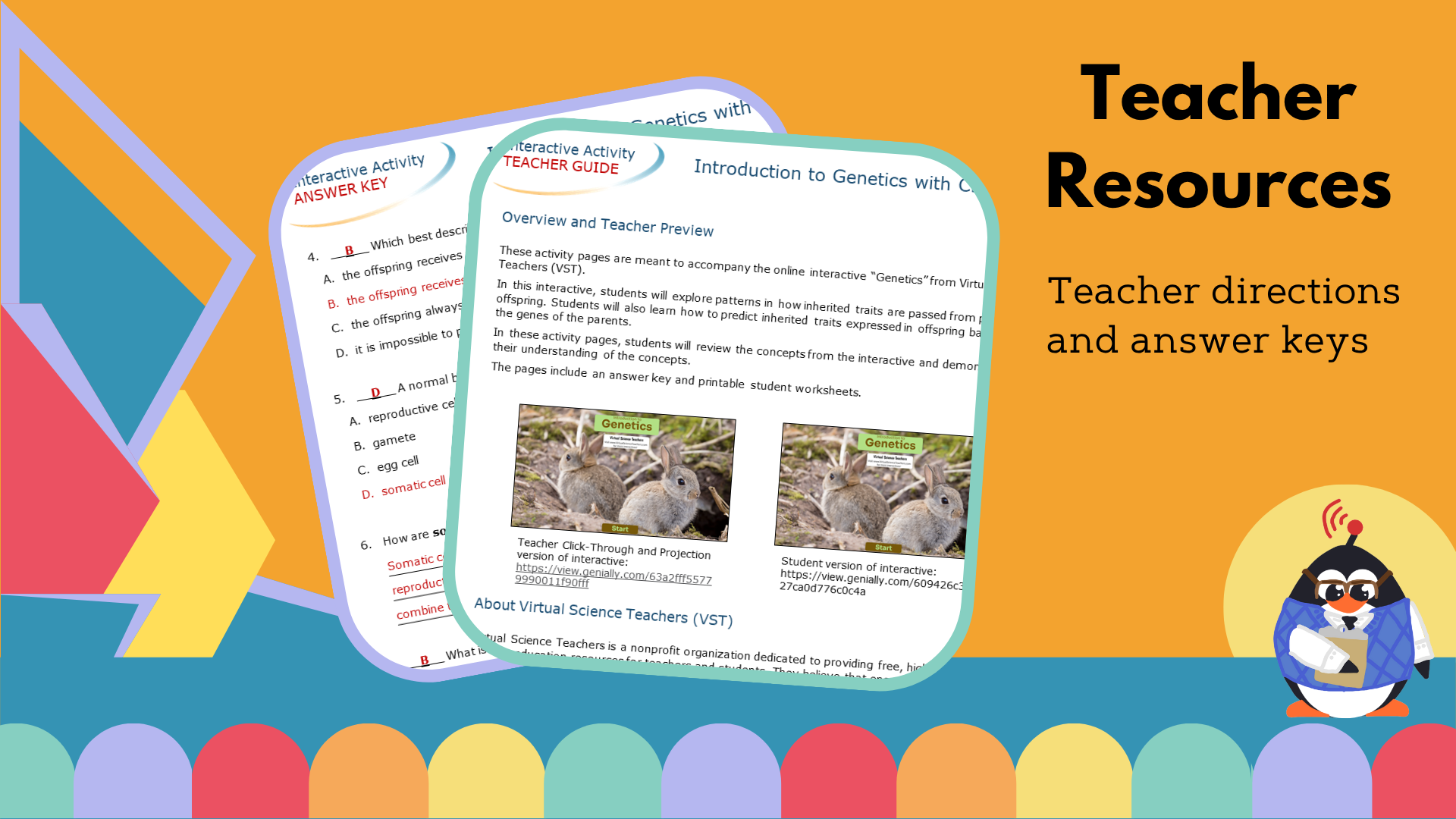 Introduction to Genetics - Worksheet with CER - VST