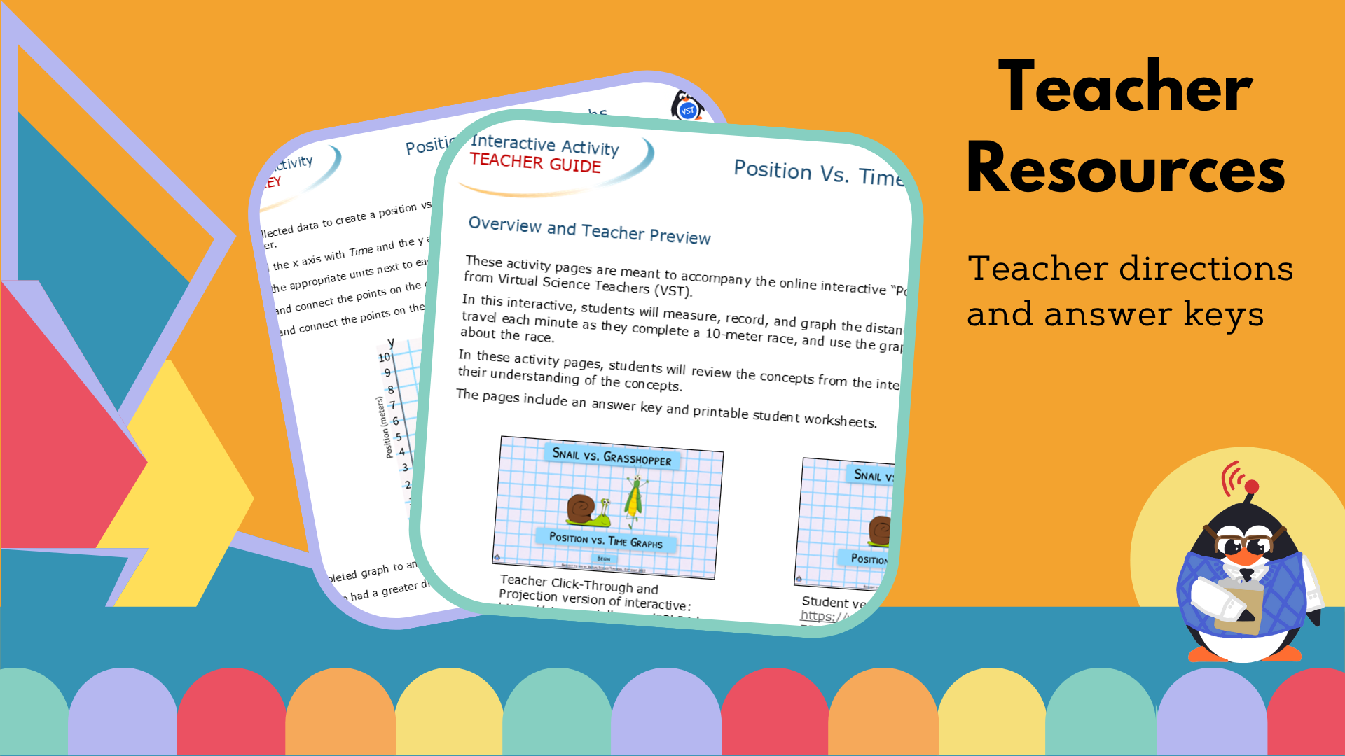 Position vs Time Graphs Worksheet - VST