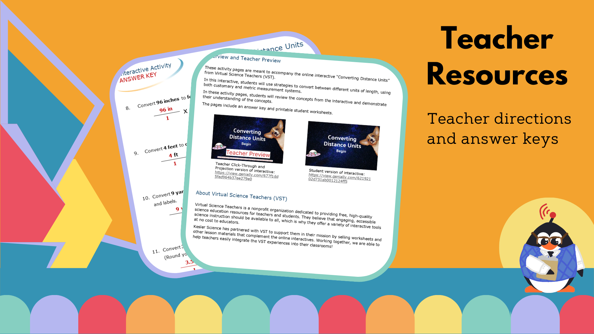 Converting Distance Units - Worksheet - VST