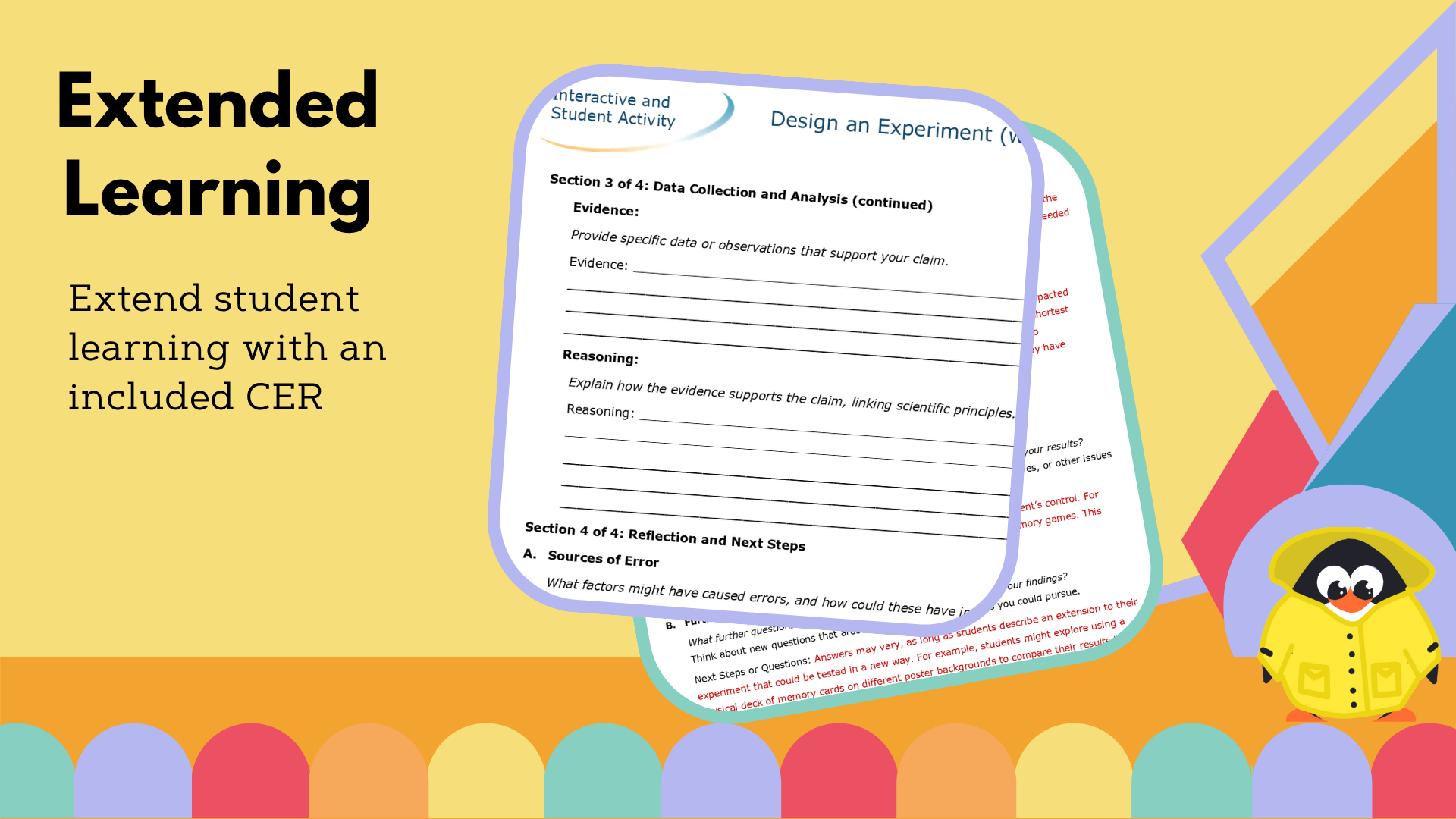 Design an Experiment Worksheet with CER - VST