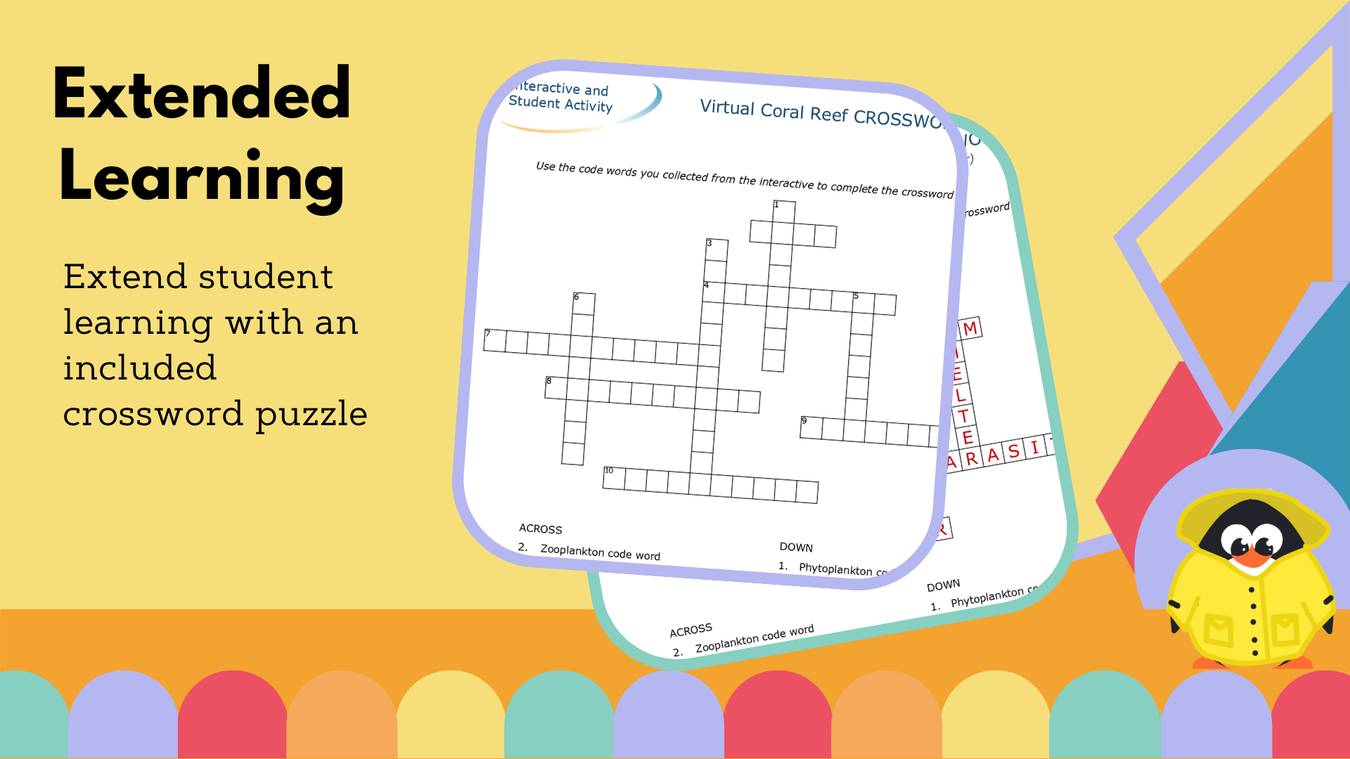 Virtual Coral Reef Challenge & Crossword - VST