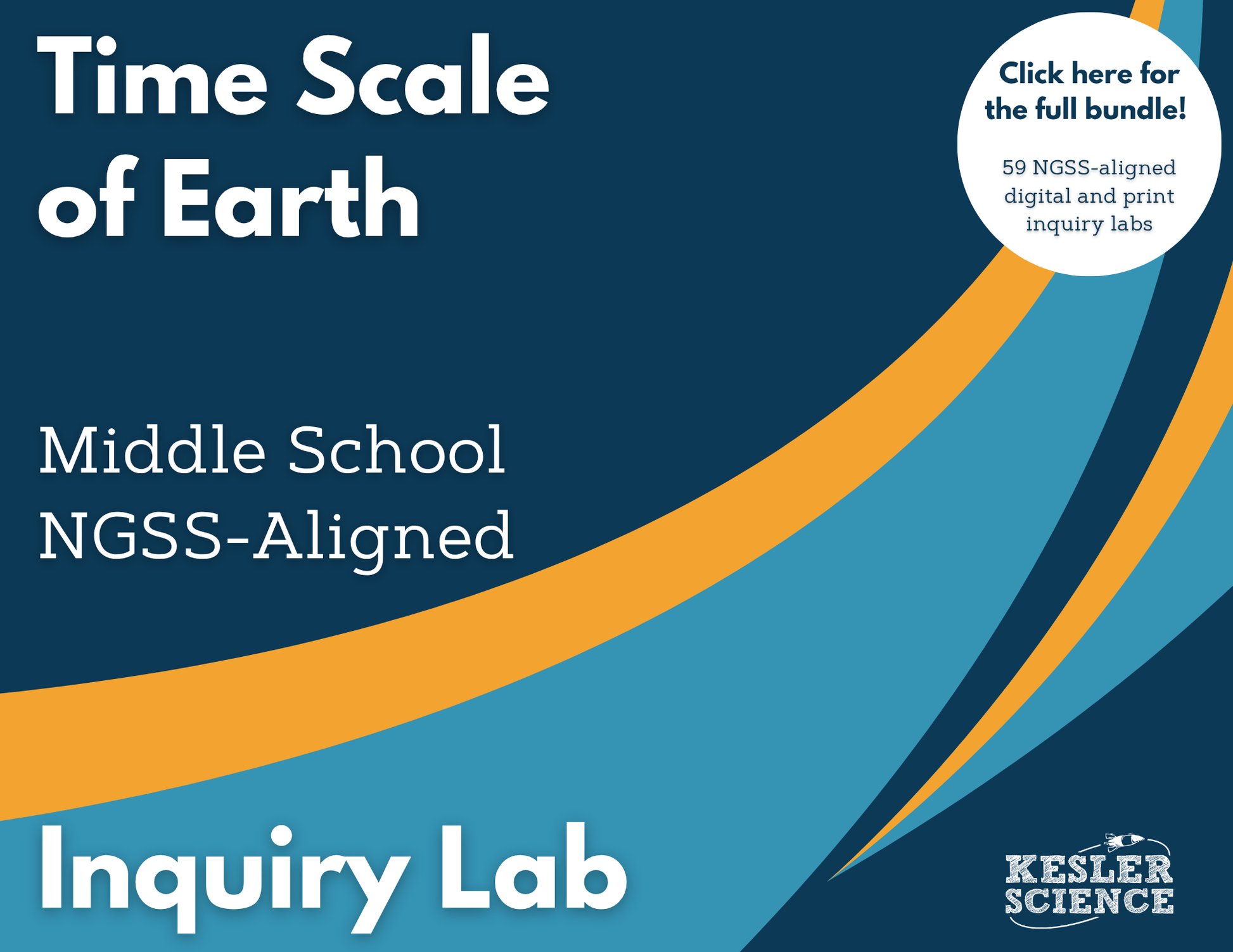 Time Scale of Earth Digital Inquiry Lab - NGSS MS ESS1-4