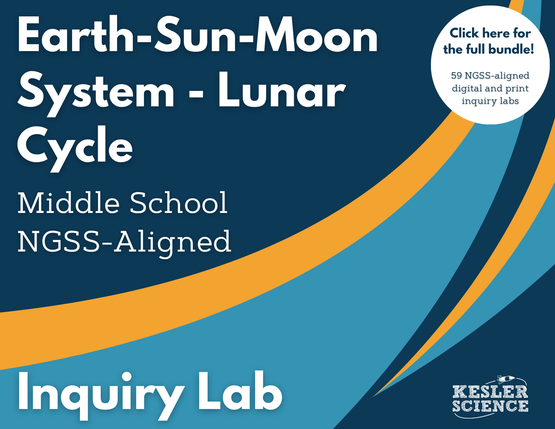 Earth Sun Moon - Lunar Cycle Digital Inquiry Lab - NGSS MS ESS1-1