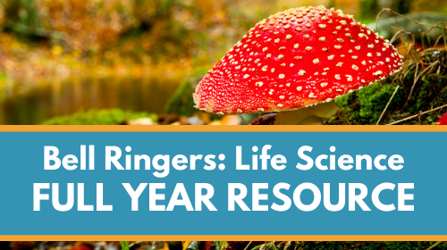 MS 6th 7th 8th Bellringers and Warm-Ups - Life Science for Members